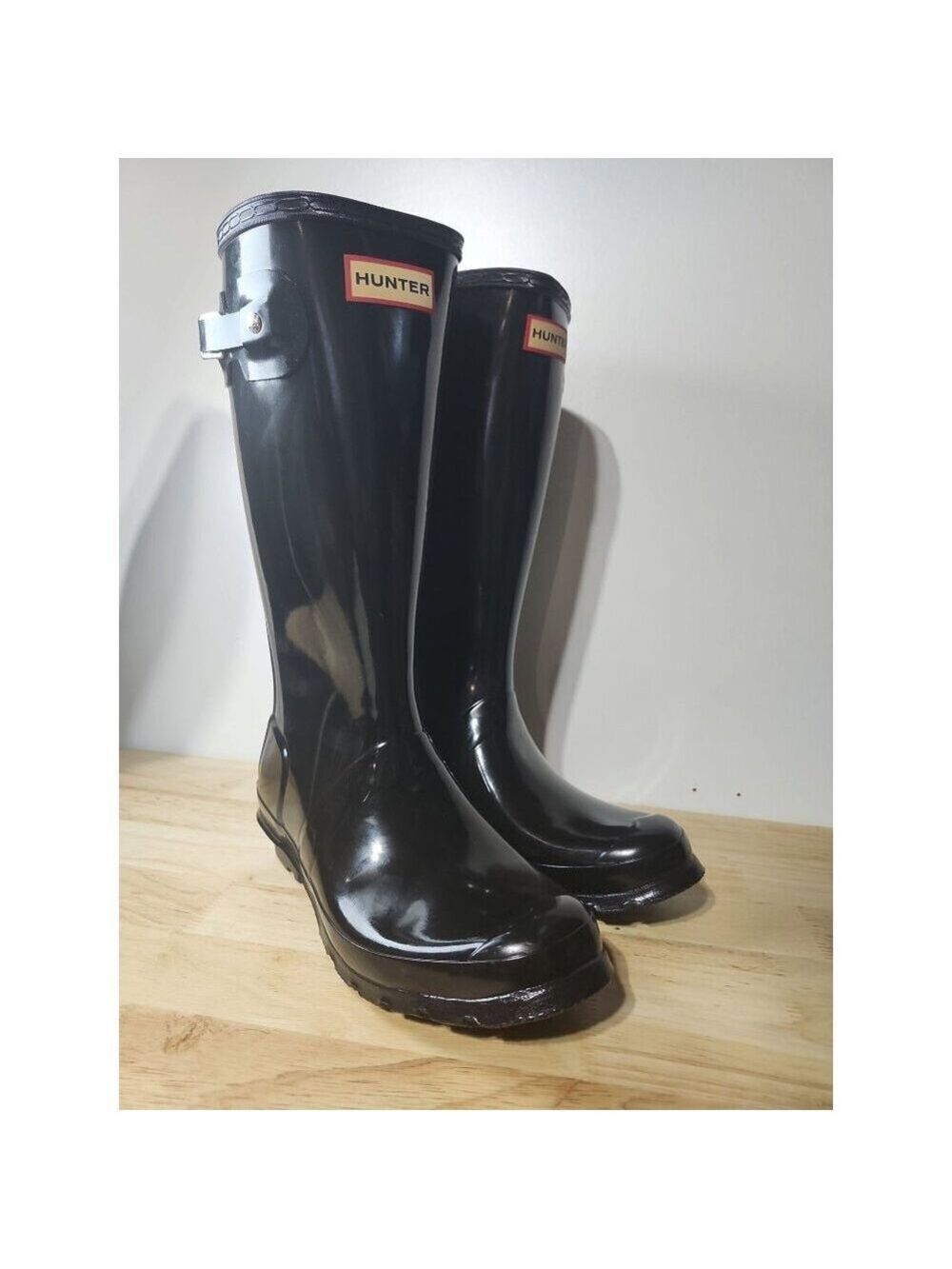 Original kid gloss hunter boots Size US6B/7G